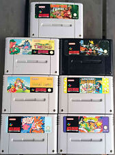 Vários cartuchos de jogos para Super Nintendo (SNES) *AUS PAL* TESTADO funcionando comprar usado  Enviando para Brazil