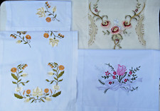 Vintage floral embroidered for sale  WIDNES
