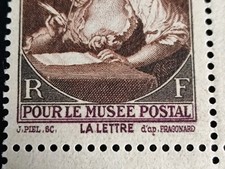 VARIÉTÉ - Musée Postal , Maury 446a légende et faciale en carmin cote 675€ comprar usado VARIÉTÉ - Musée Postal , Maury 446a légende et faciale en carmin cote 675€ comprar usado  Enviando para Brazil