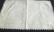 Broderie vintage pair for sale  LOUTH