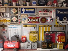 Vintage michelin enamel for sale  PENRYN