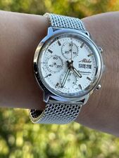 Relógio masculino Mido Commander 8885 cronógrafo automático data do dia 40 mm fabricado na Suíça comprar usado  Enviando para Brazil