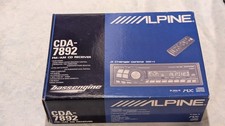 Novo Alpine CDA-7892 CD Player Receptor Carro Estéreo XM Rádio Unidade Principal MP3 50W Amp comprar usado  Enviando para Brazil