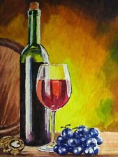 wine bottle painting art for sale wine bottle painting art for sale USA