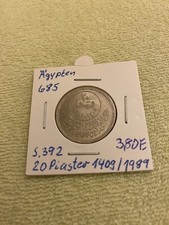 Münzen ägypten piaster gebraucht kaufen  Hildesheim