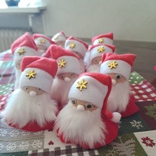 Nikolaus figuren handarbeit gebraucht kaufen  Eggenstein-Leopoldshafen