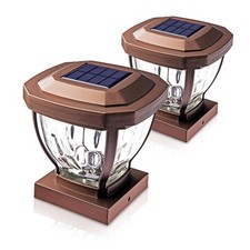 Pacote com 2 luzes solares de segurança Home Zone ELI1403V - Marrom comprar usado  Enviando para Brazil