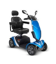 Blue mobility scooter for sale  EASTBOURNE