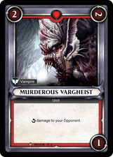 Murderous vargheist base usato  Italia