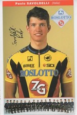 Cyclisme autographe paolo d'occasion  France