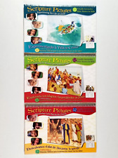 Usado, Scripture Pictures Books Bible Stories for Children XL Sunday School Bilingual comprar usado  Enviando para Brazil