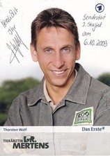 Autogramm thorsten wolf gebraucht kaufen  Buxtehude