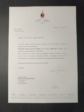 Lettera invito inizio usato  Italia