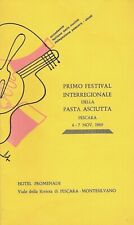 Primo festival della usato  San Benedetto del Tronto