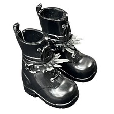Boneca Rainbow High Ainsley Slater preta botas de combate roupa sapatos de substituição comprar usado  Enviando para Brazil