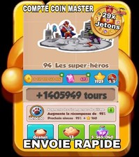 Compte coin master d'occasion  Thourotte
