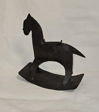 Metall schaukelpferdchen handm gebraucht kaufen  Deutschland