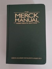 Euc merck manual for sale  Brooklyn