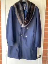 Distretto cappotto blu usato  Torino