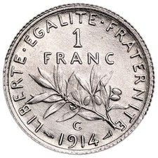 Moneda francia franc d'occasion  France