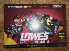 WSBK Sam Lowes signierte Ducati Autogrammkarte comprar usado  Enviando para Brazil