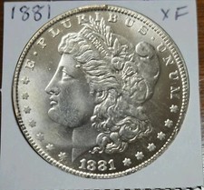 1881 morgan silver for sale  USA