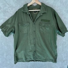 Camisa militar Blizzard World Warcraft Azeroth botão para baixo 2XL WOW verde comprar usado  Enviando para Brazil
