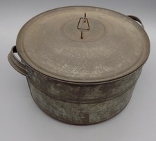 Nova panela a vapor galvanizada antiga Kink 6 peças. Com tampa e 3 latas da década de 1890? Decoração comprar usado Nova panela a vapor galvanizada antiga Kink 6 peças. Com tampa e 3 latas da década de 1890? Decoração comprar usado  Enviando para Brazil