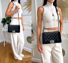 boy bag medium quilted chanel for sale  Madison