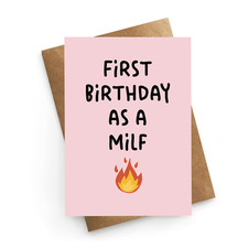 Milf birthday card for sale  UK