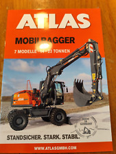 Atlas mobilbagger prospekt gebraucht kaufen  Spraitbach