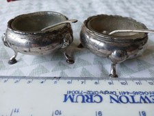 2vintage salt pot for sale 2vintage salt pot for sale  GUILDFORD