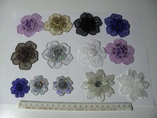 Fiori toppe patch usato  Como
