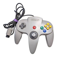 Usado, Controle Nintendo 64 N64 autêntico oficial original OEM cinza LOOSE STICK comprar usado  Enviando para Brazil