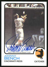 2022 Topps Heritage Real One autógrafos #ROAJBN Johnny Bench autografado comprar usado  Enviando para Brazil