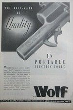 1946 pub wolf d'occasion  Expédié en Belgium