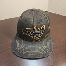 Boné Pitbull Chapéu Snap Back Cinza Denim Bordado Logotipo de Pássaro Masculino Streetwear comprar usado  Enviando para Brazil