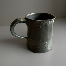 Tanque de estanho inglês antigo 1/2 pinta, C1850 comprar usado  Enviando para Brazil