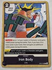 OP07-095 - IRON BODY - Common - 500 Years In The Future - One Piece Card  comprar usado  Enviando para Brazil
