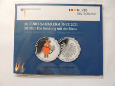 Euro 2021 silber gebraucht kaufen  Coppenbrügge