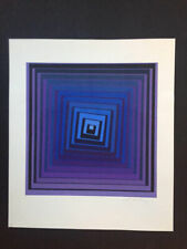 Vasarely vonal screenprint usato  Taranto