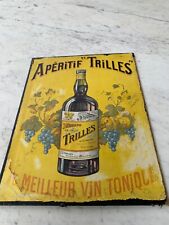 Carton publicitaire ancien d'occasion  Villefranche-de-Lauragais