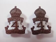 Canada 4th infantry for sale  REIGATE