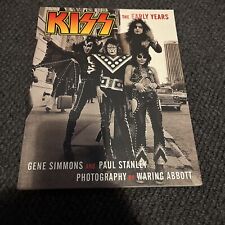 Livro de fotos raro KISS The Early Years Gene Simmons Paul Stanley Waring Abbott comprar usado  Enviando para Brazil