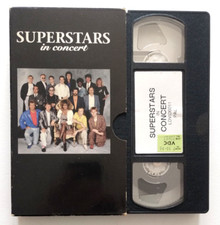 Vhs superstars concert usato  Ferrara
