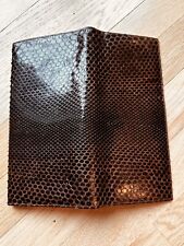 Carteira Feminina Vintage Marrom Pele de Animal Kiss Lock Vários Bolsos comprar usado  Enviando para Brazil