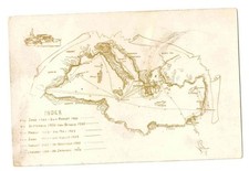 HMS CORAJOUS - PORTA-AVIÕES DA MARINHA REAL - CARTÃO DE CRUZEIRO 1928-1930 comprar usado  Enviando para Brazil