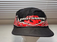 Usado, Boné/chapéu vintage Harley Davidson EUA pintores de chamas comprar usado  Enviando para Brazil