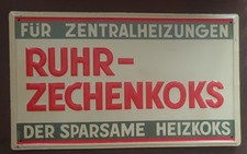Bergbau blechschild ruhr gebraucht kaufen  Verden