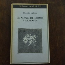 Roberto calasso nozze usato  Milano